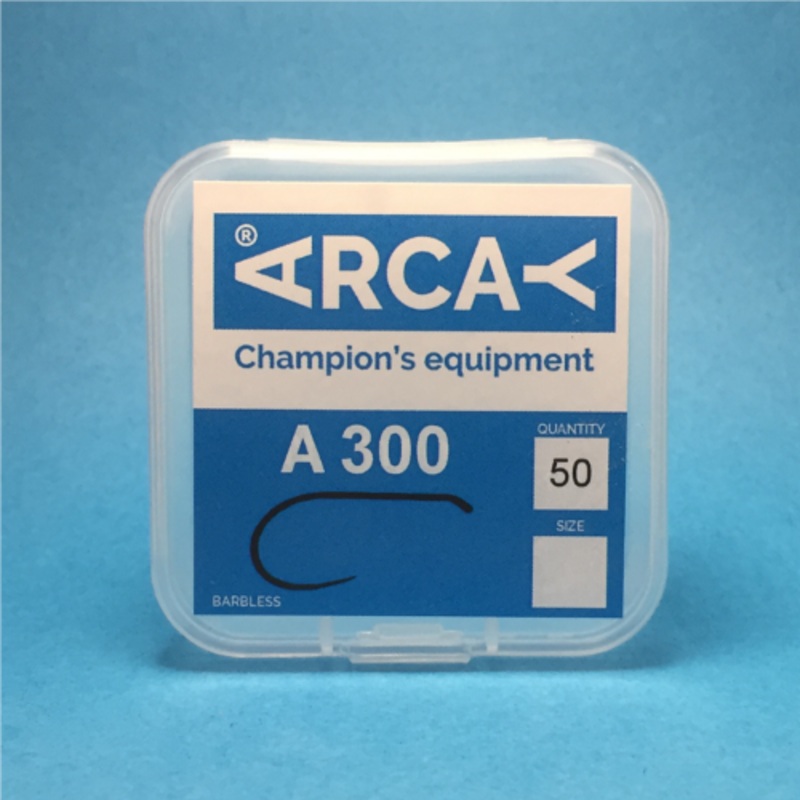 Arcay Barbless Hooks A300 (pack of 50)