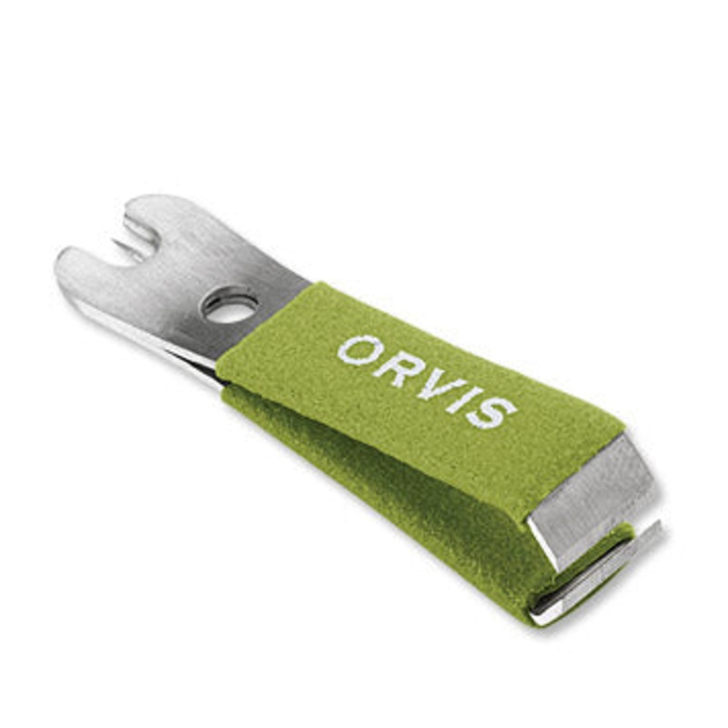Orvis Comfy Grip Nippers|Citron|Storm Gray
