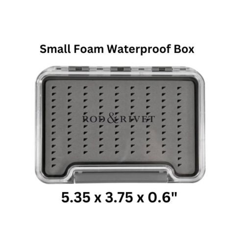 Rod and Rivet Medium Waterproof Slim Fly Box