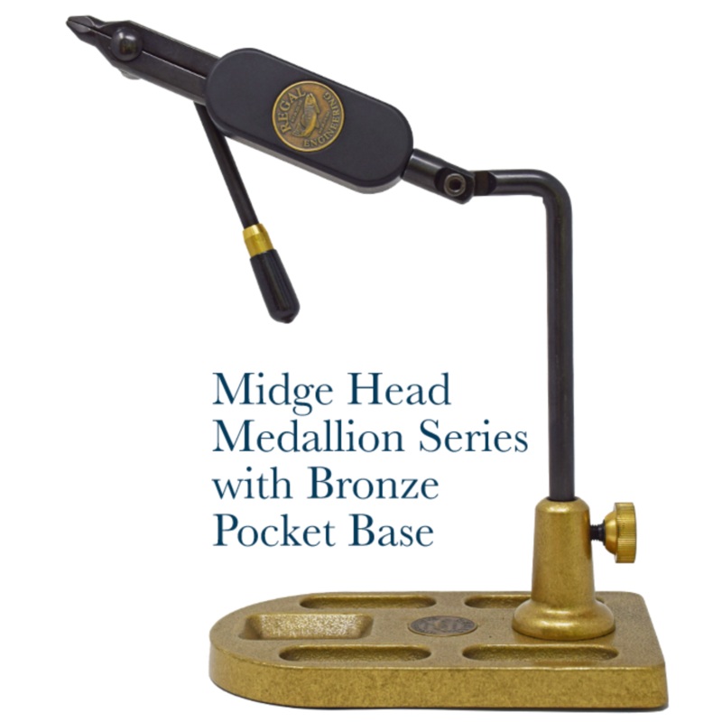 Regal Medallion Vise with Bronze Pocket Base