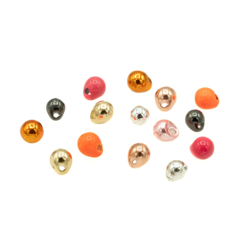 Umpqua Jig Bombs|2.5 MM|3.0 MM|3.5 MM|4.0 MM|5.0 MM|Gold|Silver|Black Nickel|Radiant Pink|Floro Orange|Painted Pink|Copper|Radiant Brown|Painted Black|Radiant Orange