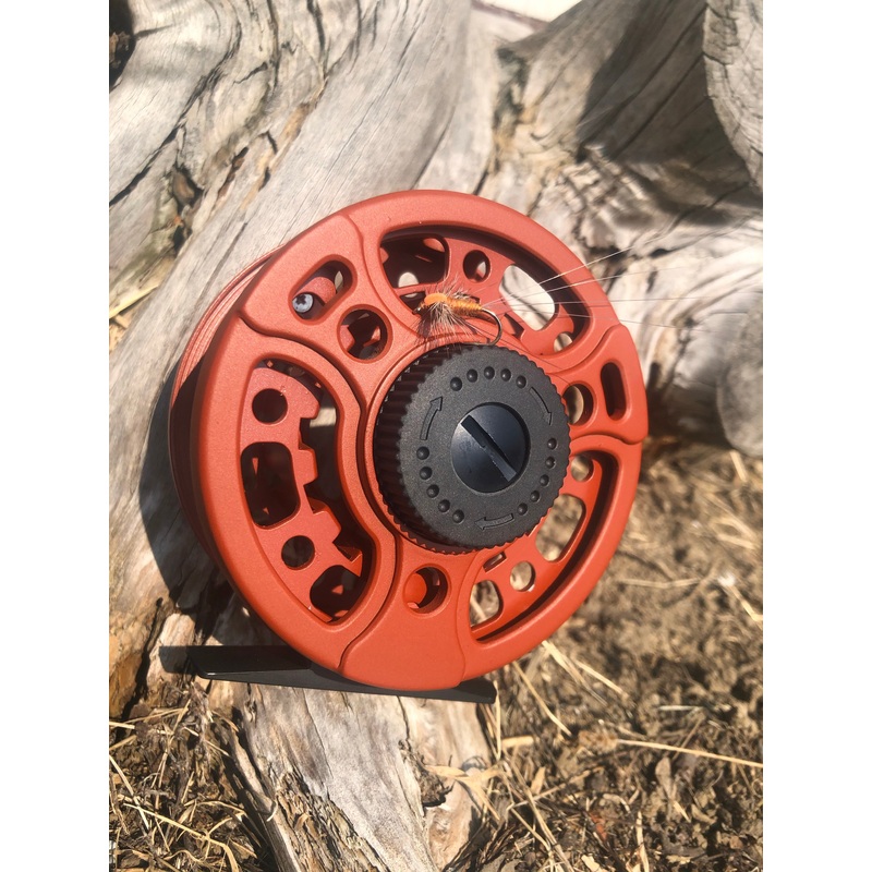 Armor II Reel|3/4 weight|5/6 weight|7/8 weight|Matte Fire Orange|Matte Slate Gray|Matte Forest Green