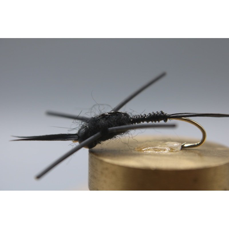 Bead Head Stonefly Nymph Wire Body Rubber Leg