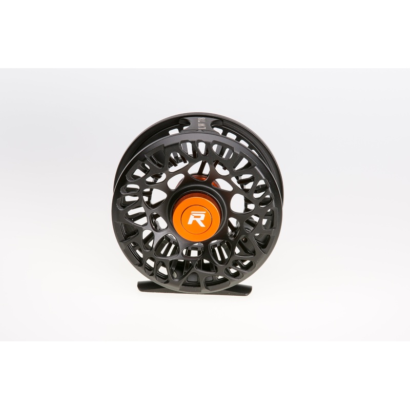 LW Reels|3/4 weight|5/6 weight|7/8 weight|Black reel with green knob and spool cap|Black reel with orange knob and spool cap