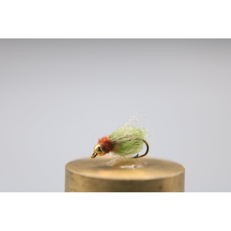 Bead Head Deep Sparkle Pupa|14|16|18|Olive|Tan