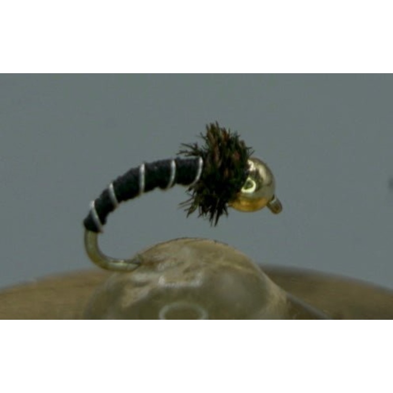 Tungsten Bead Head Zebra Midge