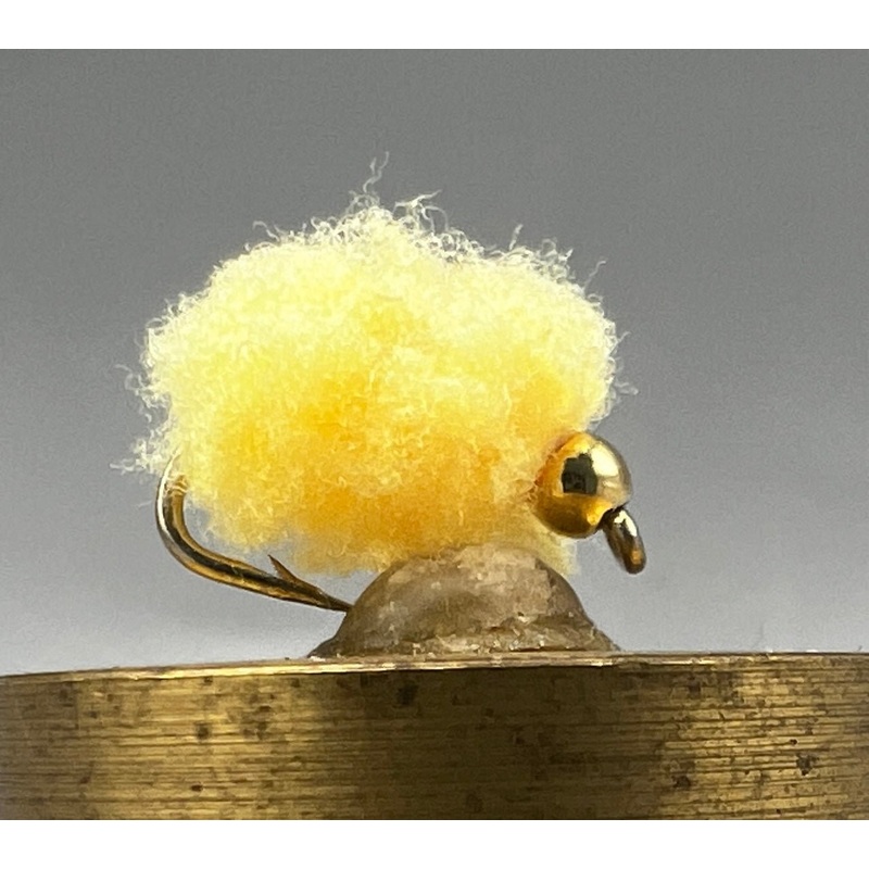 Bead Head Eggstacy Egg|12|Candy Pink|Chartreuse|Fluorescent Cheese|Fluorescent Peach|Fire Orange|Hot Pink|Pink Salmon|Sockeye|White