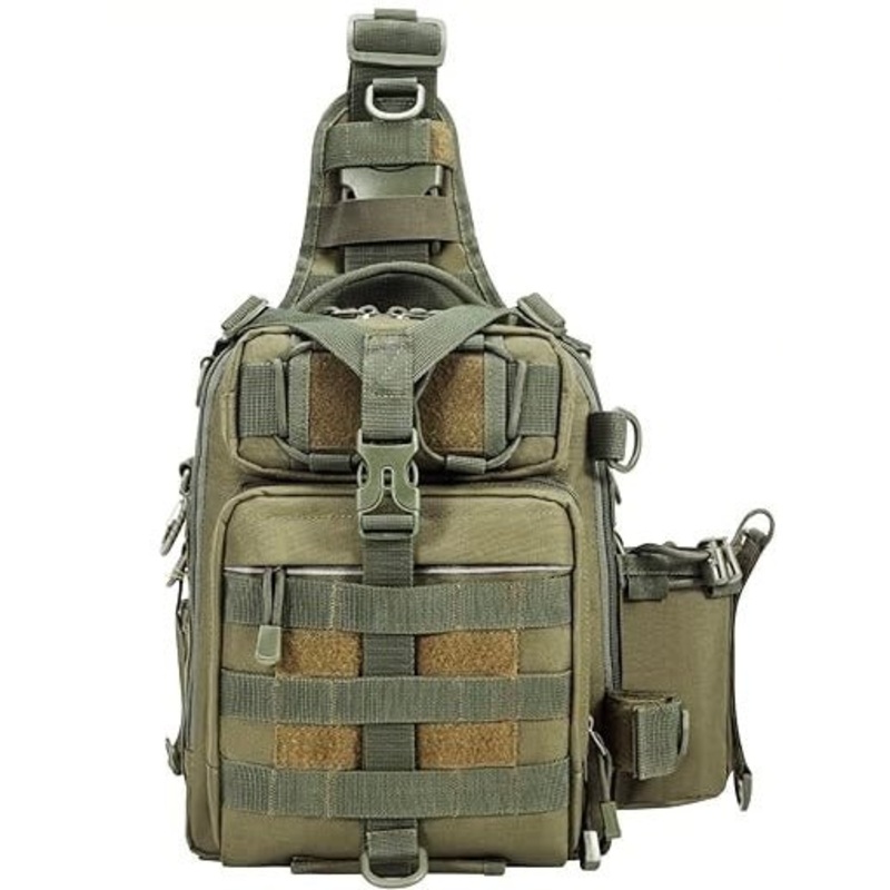 Crusade Sling Pack|Military green