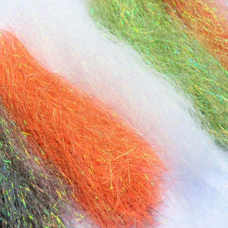 Frenzy Fly Fiber|Red|Midnight|Electric Orange|Electric Yellow|Electric Violet|UV Electric Yellow|UV Electric Chartreuse|Redfish