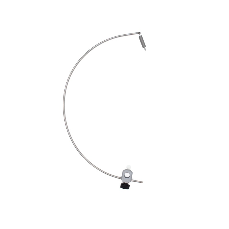 Renzetti Parachute Attachment|X8007 – Parachute Attachment For Any Vise- Clear Anodized|X8088 – Parachute Attachment For any vise – Brass brackets|Parachute Attachment for Any vise- Black anodized cradle support