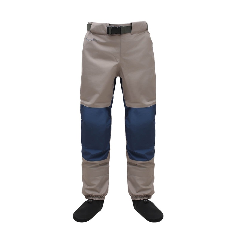 Raprance Breathable Stockingfoot Waist High Fishing Wading Pants Waders