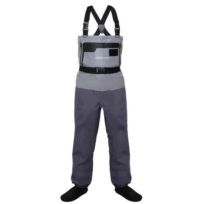 Raprance Waterproof Breathable Stockingfoot Chest Waders Featuring Premium Five Layer Fabric Fishing Hunting Waders
