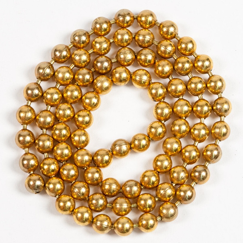 Bead Chain Eyes|Gold|Black|Silver|XS|S|M|L|XL