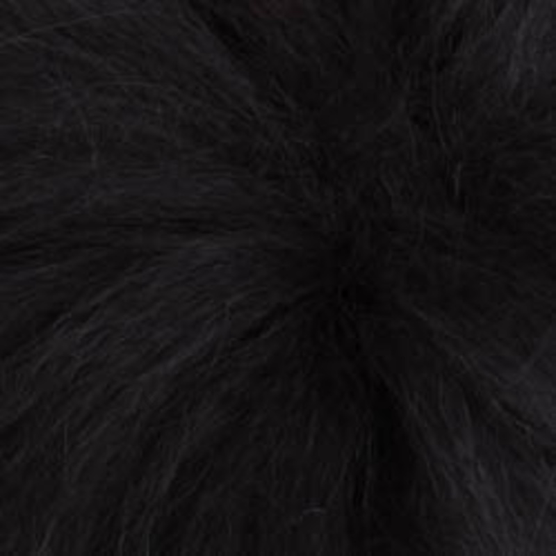 Arctic Fox Hair Patch|Black|Fl Chartreuse|Gray|Kingfisher Blue|Olive|Orange|Purple|Red|Tan|White|Yellow