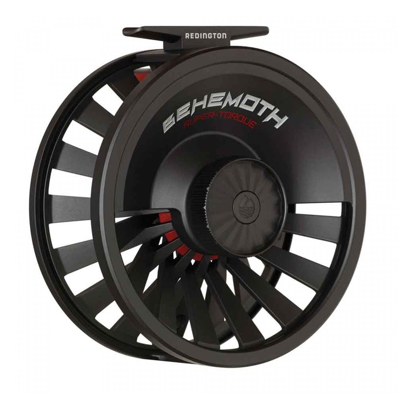 Redington Behemoth Fly Reel|5-6wt|7-8wt|9-10wt|11-12wt|Black|Gunmetal