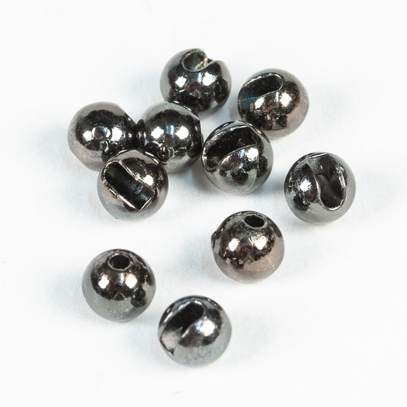 Tungsten Beads, Slotted|Black|Gold|7/64″|1/8″|5/32″|3/16″