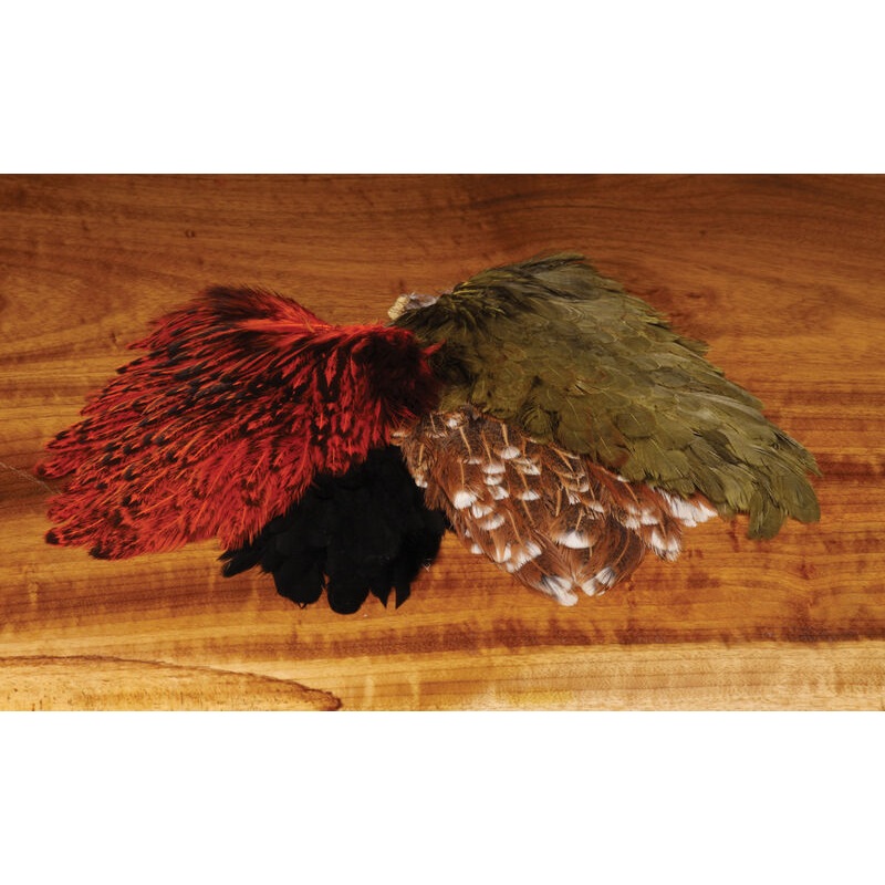 India Hen|Olive|Prince Nymph Brown|Natural