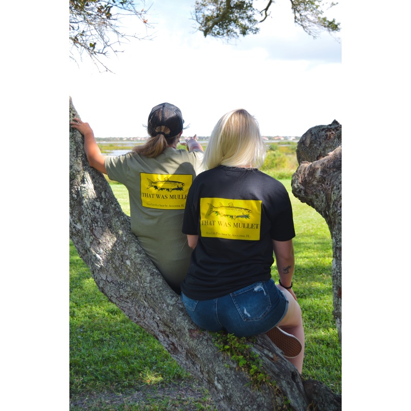 That Was Mullet Tee|Cream|Gray|Grey/Yellow|Black|Olive|Small|Medium|Large|XL|2XL|3XL