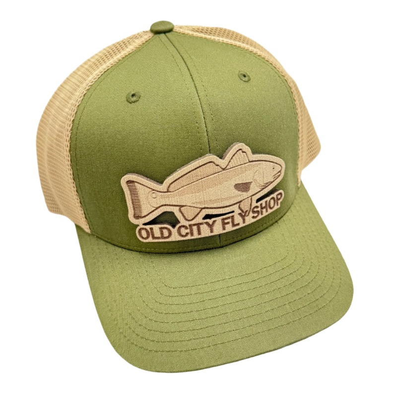 Dekd Down Redfish Patch Hat|Olv/Khaki Trucker|Heat/Gry/Blk Trucker|Heat/Gry/Wh Trucker|BlkBlk Trucker|CamoBlk Trucker|Rd/Tn Golden Hour|Smoke BL Rope|DrkGry Rope|Nvy/Wt BL Rope|Straw/Sil BL Rope|BR DieCut|BR Rect|GR DieCut|GR Rect