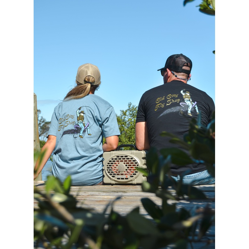 Gurgler Rodeo Tee|Black|Slate Blue|Small|Medium|Large|XL|2XL|3XL