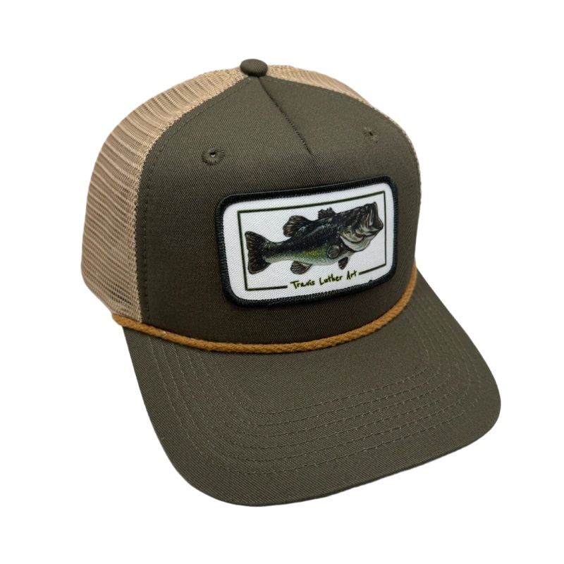 Travis Lither Art Bass Patch Hat