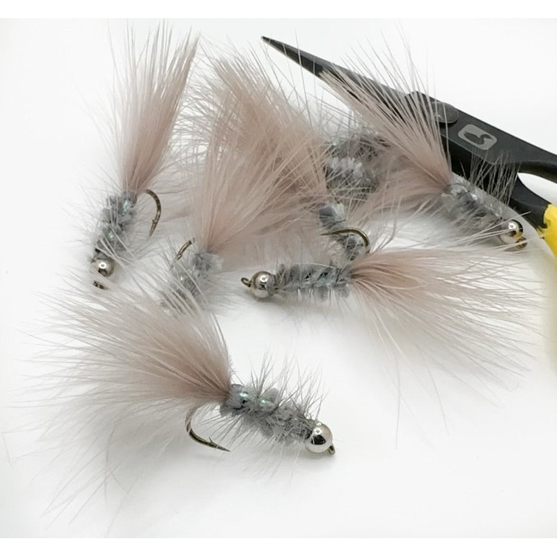 BH Gray Wooly Bugger|6|8|10