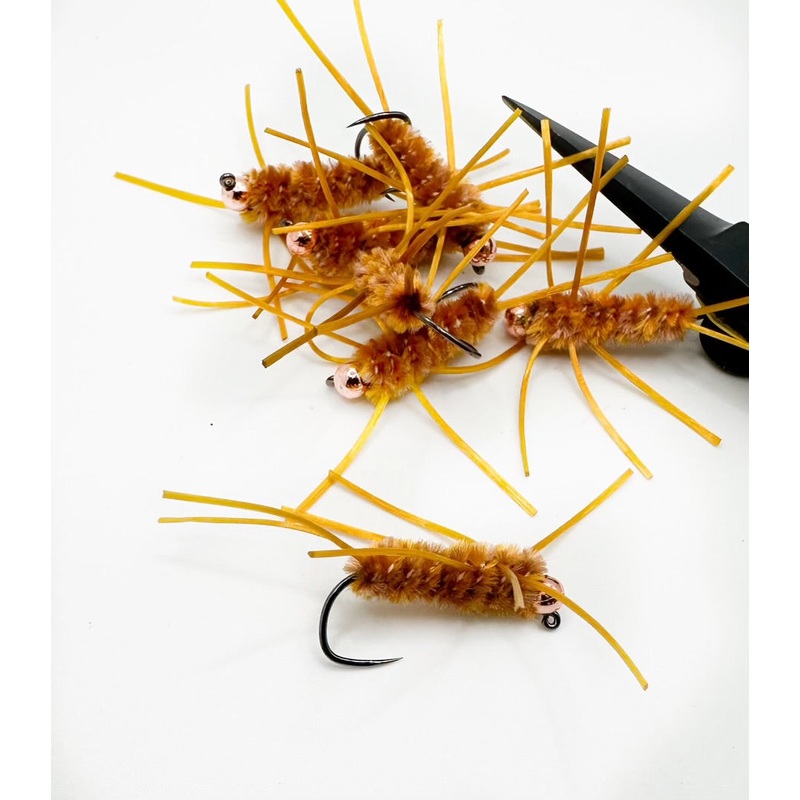 Jiggy Pats Brown & Yellow