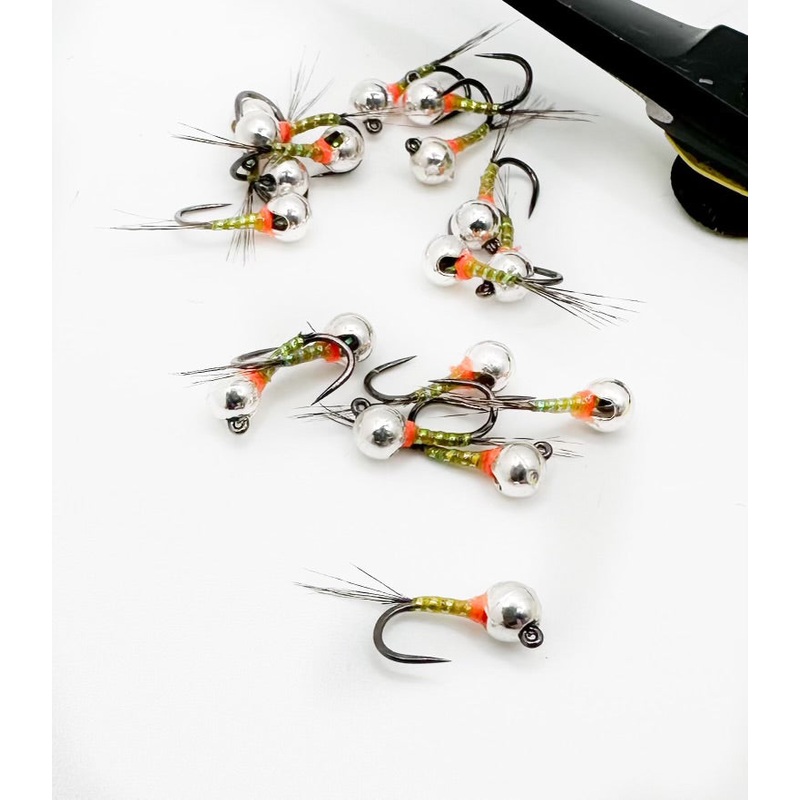 Titan Tube Midge|Blk/Slvr|Blk/Red||14