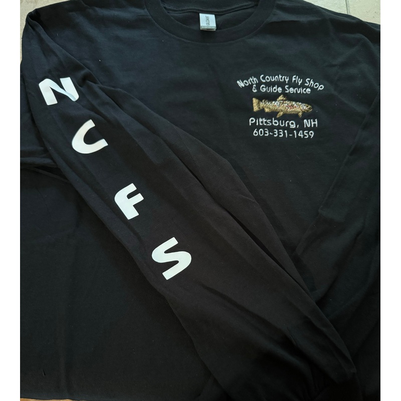 NCFC Long Sleeve Embroidered T-Shirt Black