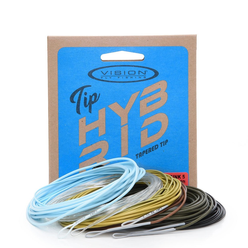 Hybrid Tips|7.5ft Floating 70gr (Blue)|7.5ft Clear Inter 70gr (clear)|7.5ft Inter to sink2 70gr (mustard)|7.5ft Sink2 to Sink3 70gr (brown)|7.5ft Sink3 to Sink5 70gr (dark olive)|10ft Floating 110gr (blue)|10ft Clear Inter 110gr (clear)|10ft Inter to Sink