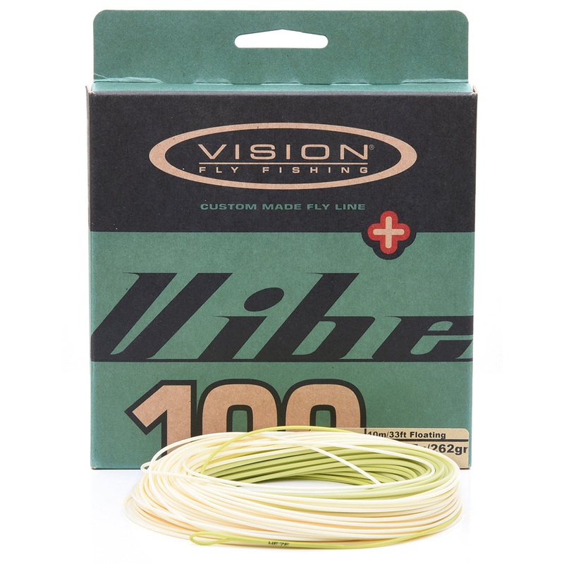 Vibe 100+ by Vision|WF 3-4wt/8g floating|WF 4-5wt/10g floating|WF 5-6wt/12g floating|WF 6-7wt/15g floating|WF 7-8wt/17g floating|WF 8-9wt/19g floating