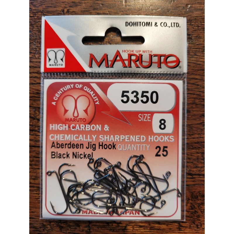 Maruto 5350 Jig Hooks||8 5350- 25pcs||10 5350- 25pcs||12 5350- 25pcs||14 5350- 25pcs