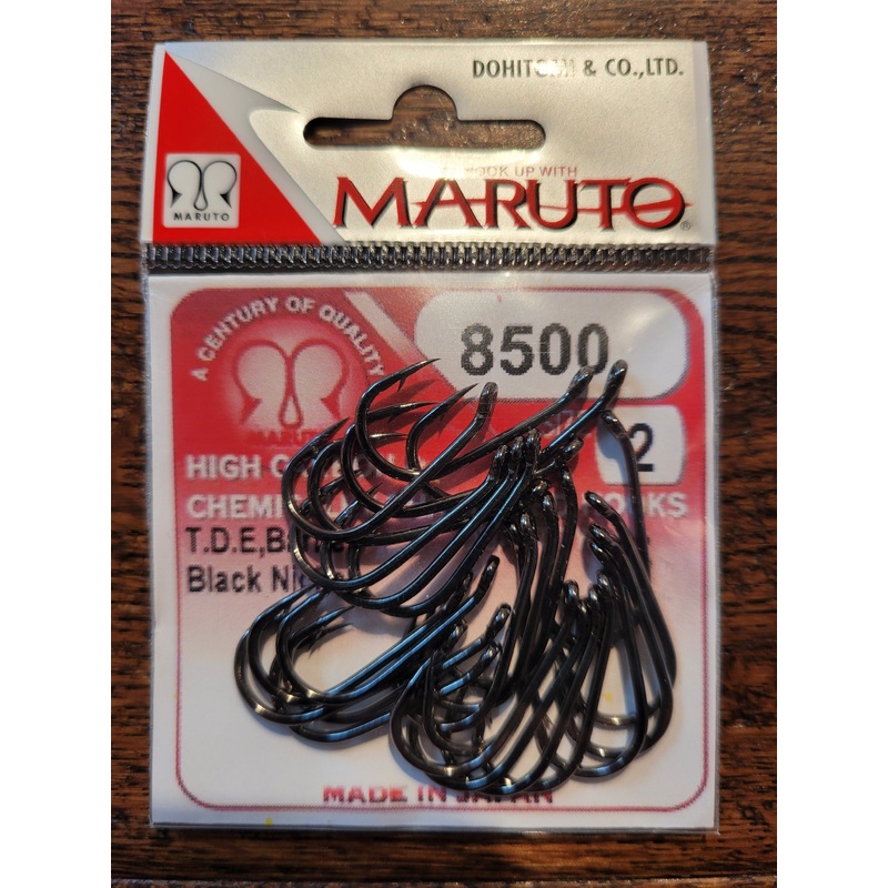 Maruto 8500 Hooks||2 8500- 25pc||4 8500- 25pc||6 8500- 25pc||8 8500-25pc