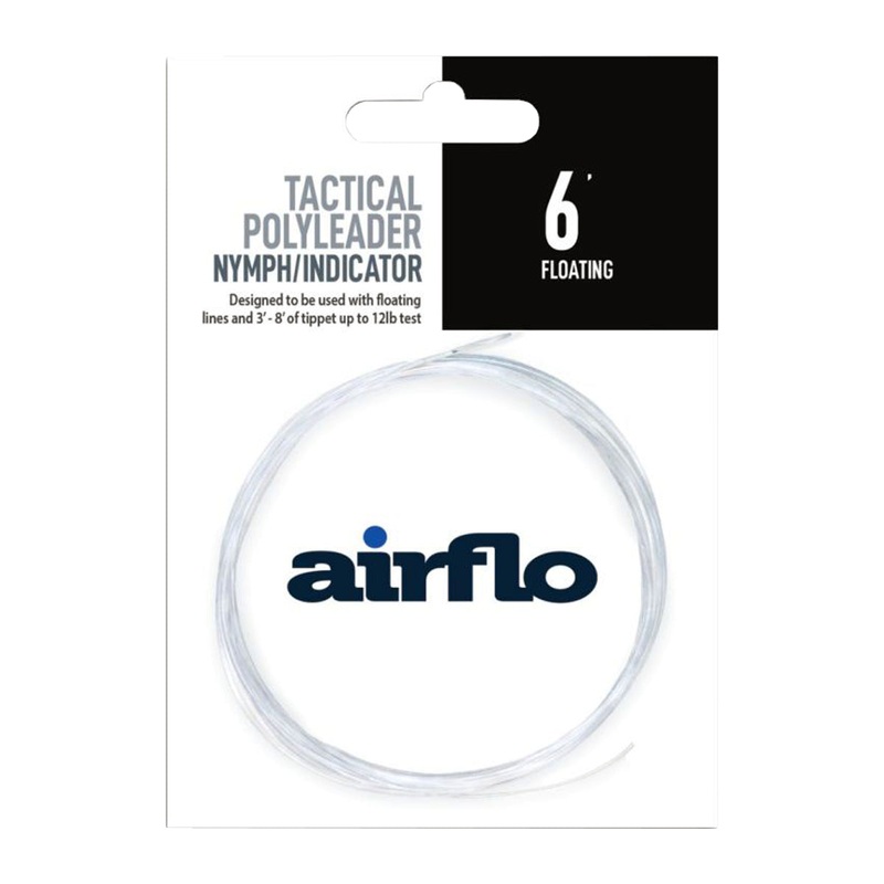 AirFlo Tactical Polyleader Nymph/Floating – 6′