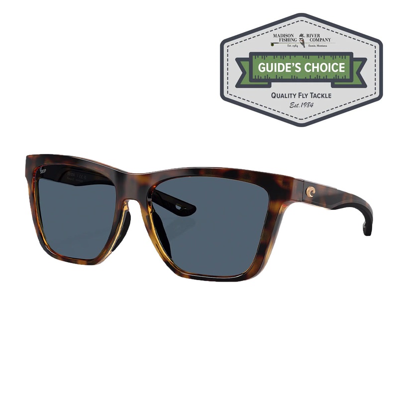 Costa Panga II Sunglasses Tortoise Gray 580P