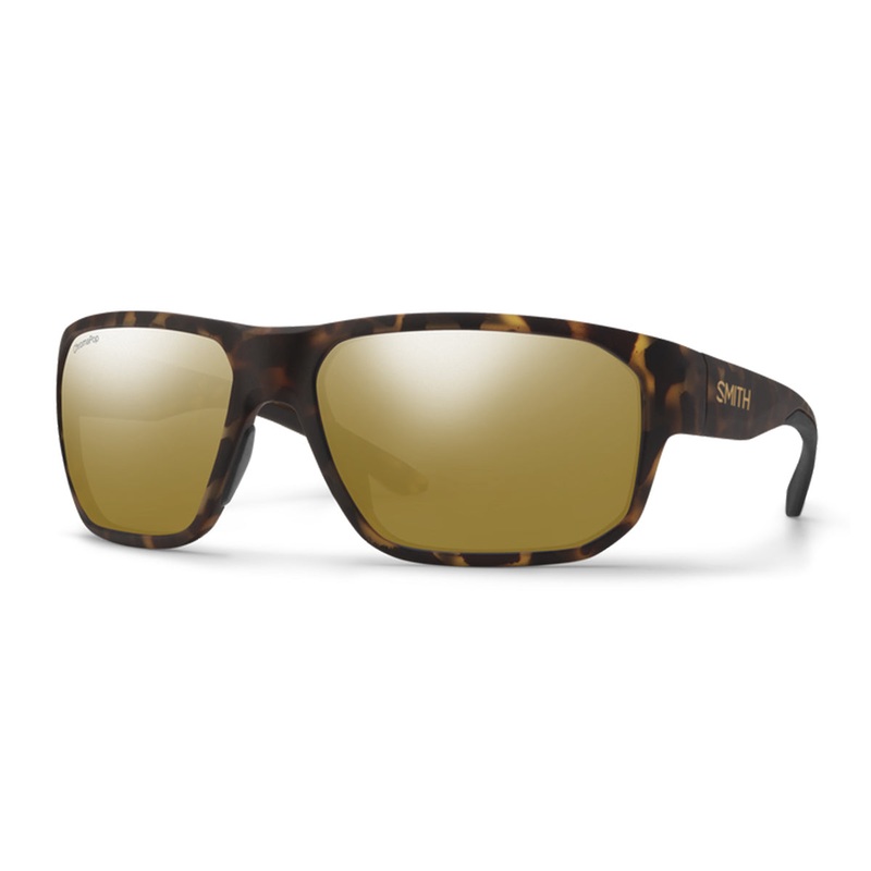 Smith Arvo Sunglasses Matte Dark Tortoise ChromaPop Polarized Bronze Mirror