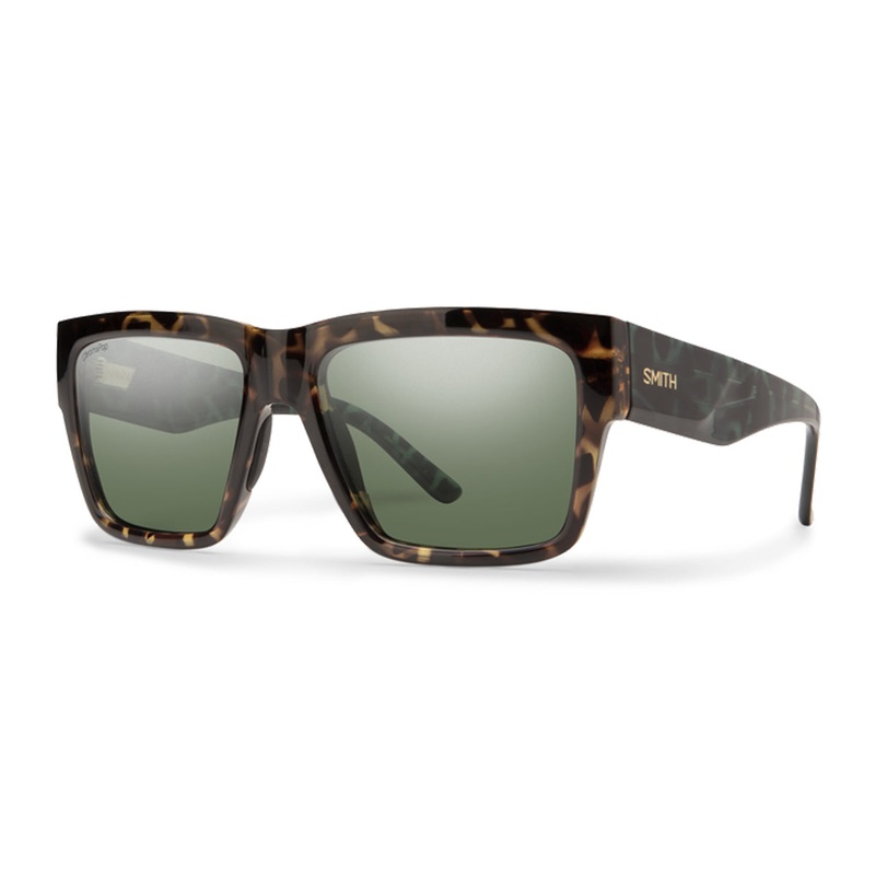 Smith Lineup Sunglasses Alpine Tortoise ChromoPop Polarized Gray Green