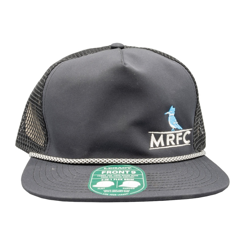 MRFC Logo Front 9 Trucker Black