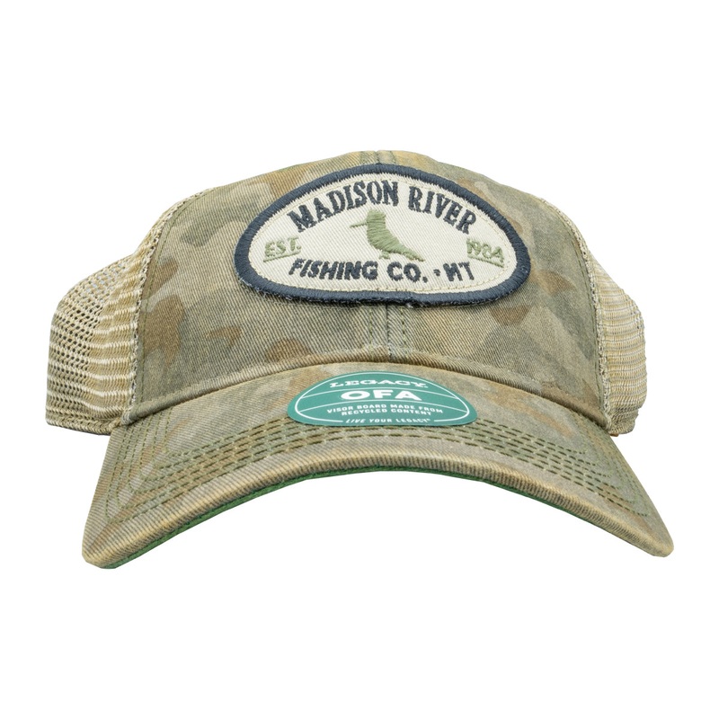 MRFC Logo Old Favorite Trucker Green Field Camo Java