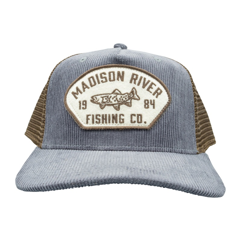 MRFC Logo Roadie Corduroy Trucker Trout Admiral Arch Steel Gray/Brown