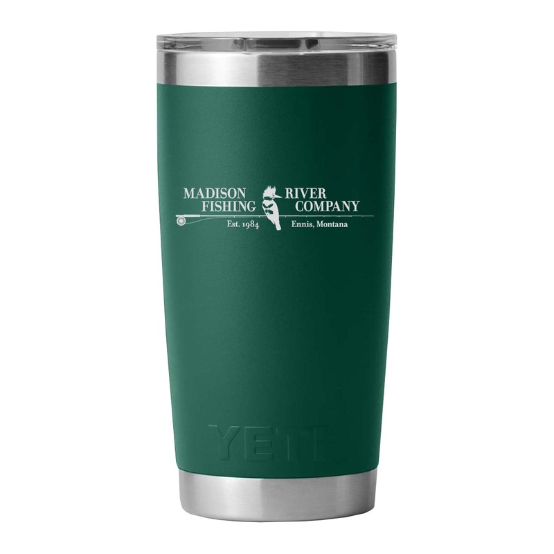 YETI MRFC Logo Rambler 20 oz Tumbler MS Forest Green