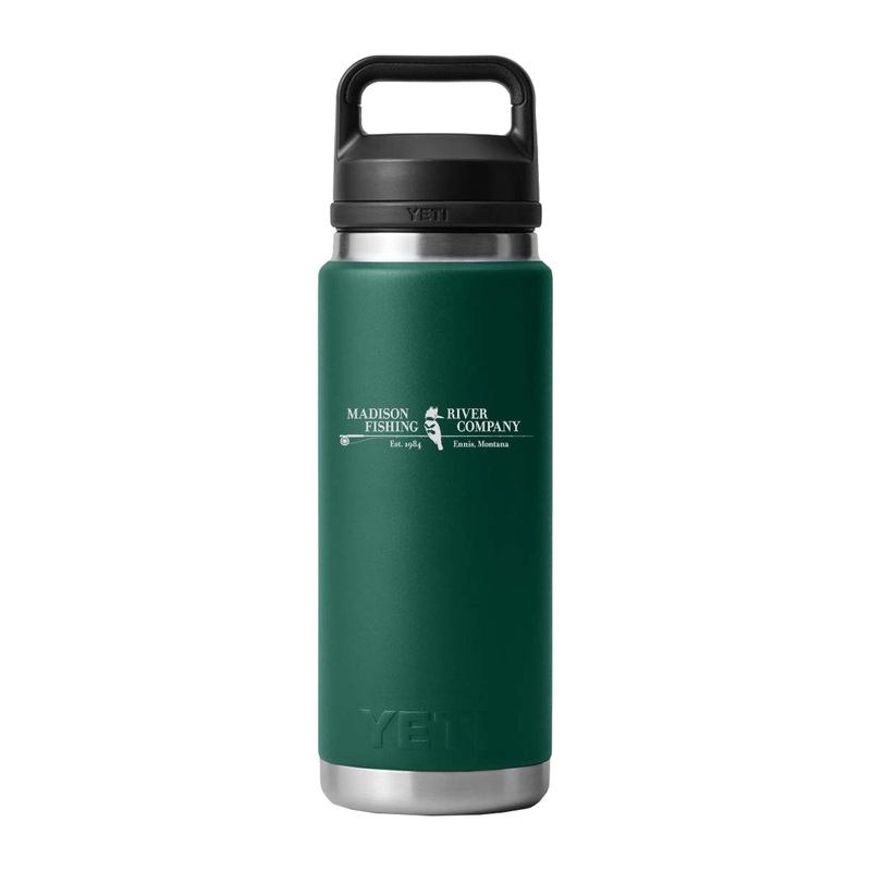 YETI MRFC Logo Rambler 26 oz Bottle Chug Forest Green