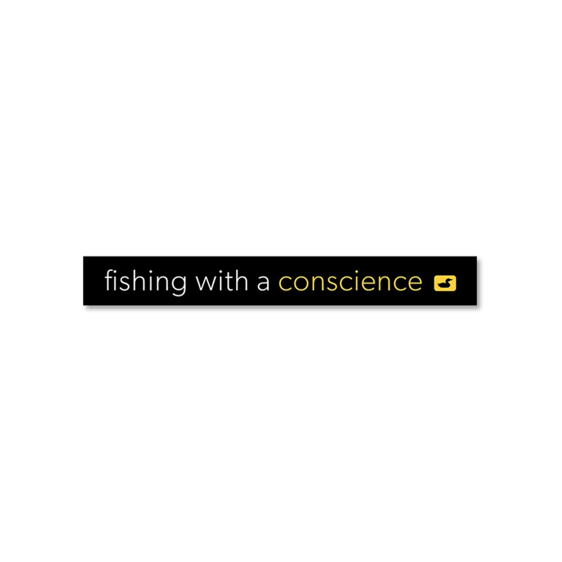 Fishing With A Conscience Sticker
