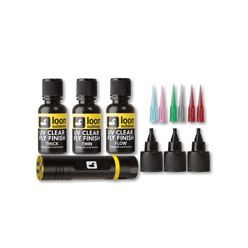 UV Fly Tying Kit|Clear|4 Tools