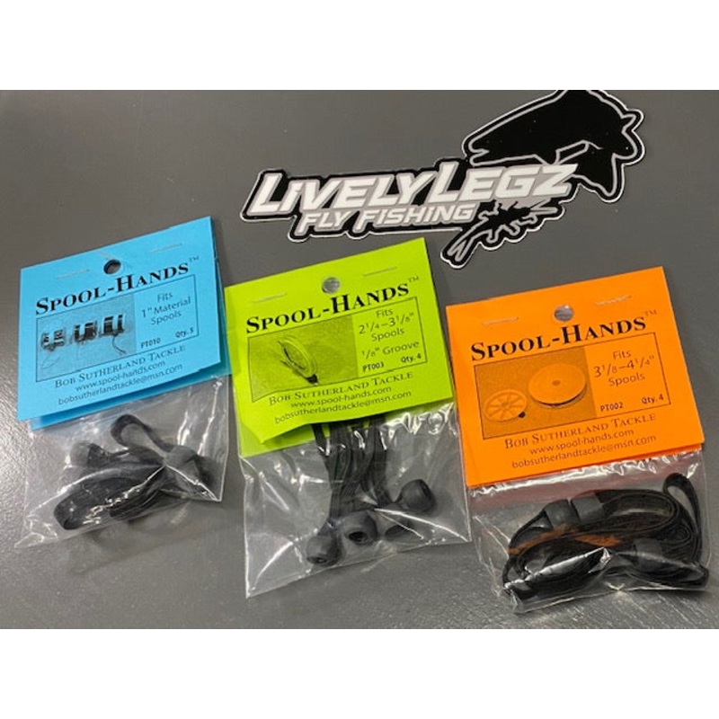 Spool-Hands (3 Sizes)|1″ Material Spools (5pk)|3 1/8- 4 1/4″ Spools (4pk)|2 1/4-3 1/8″ Spools (4pk)