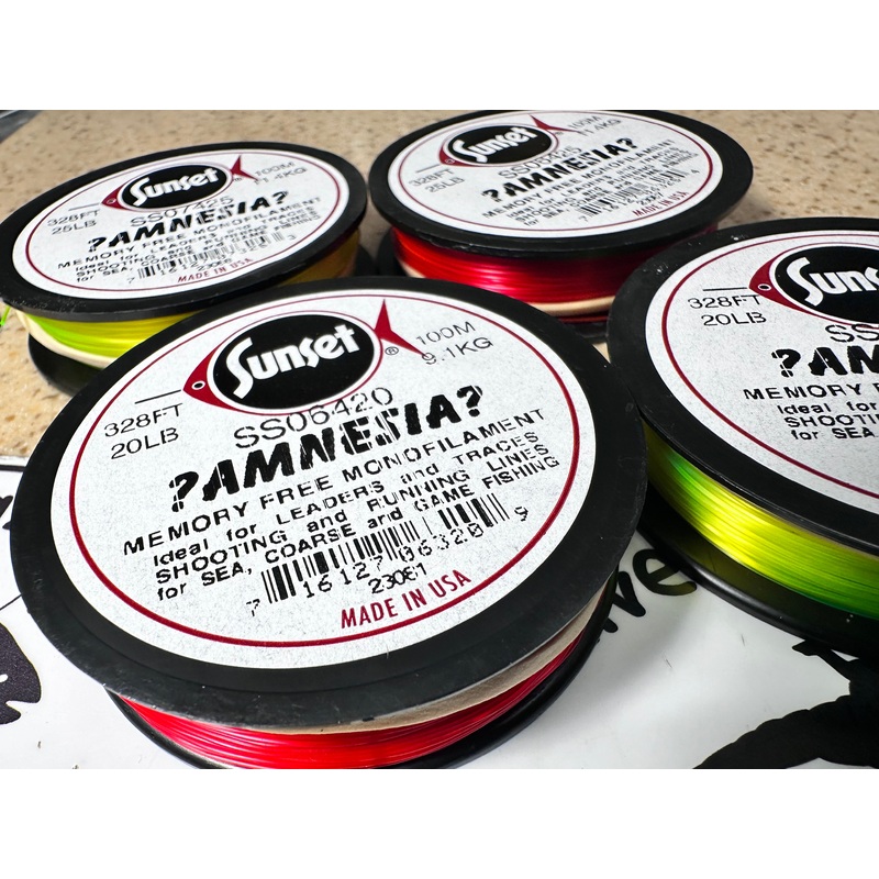 Sunset Amnesia Memory-Free Monofilament Shooting Fly Line