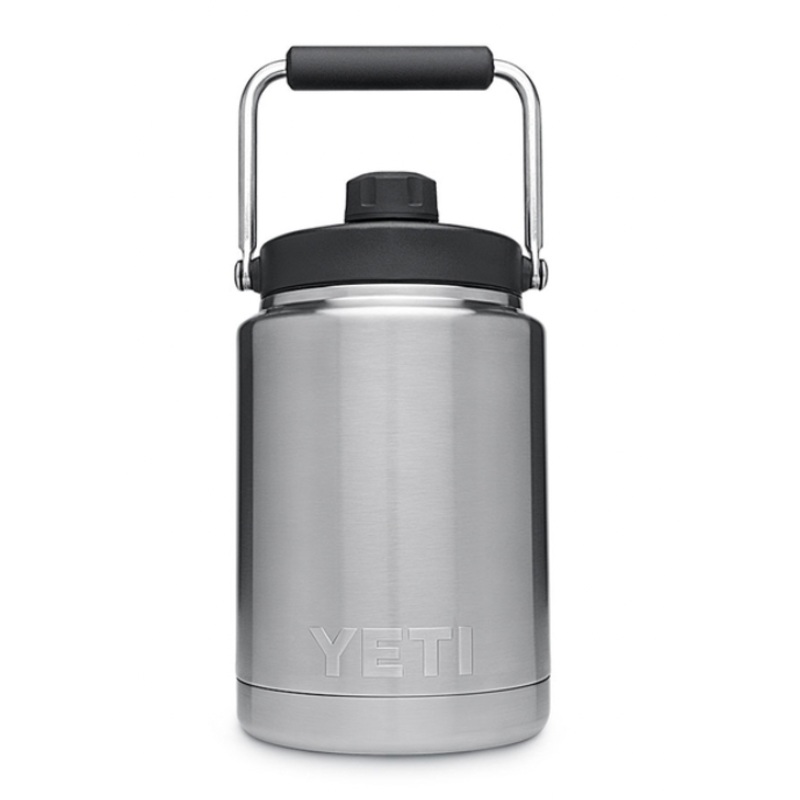 Yeti Rambler 1/2 Gallon Jug|Stainless|Black|Navy