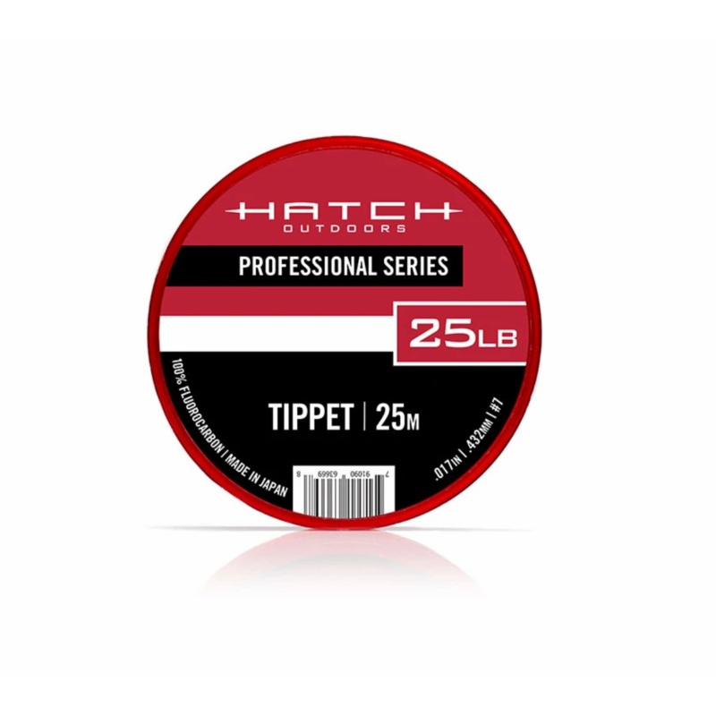 Hatch Professional Series Fluorocarbon Tippet 25m