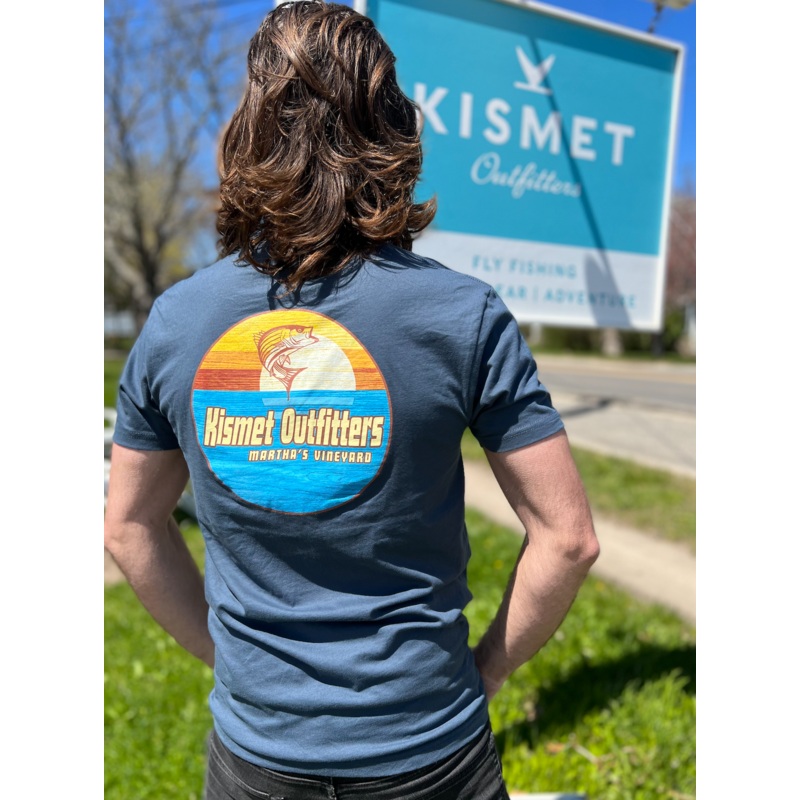 Kismet Striped Bass & Sunset T