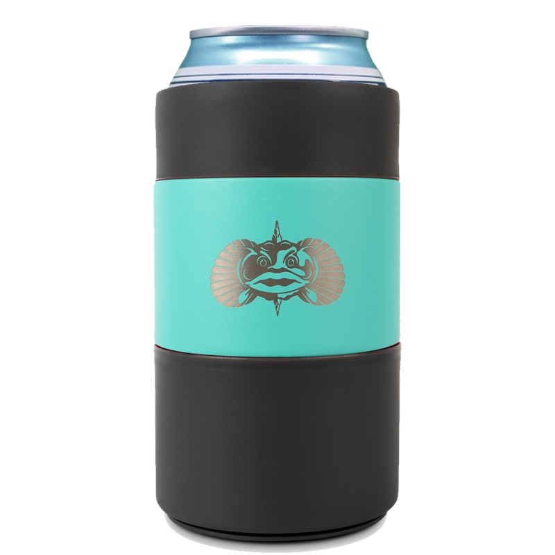 Non Tipping Can Cooler|Teal 12oz Regular Can|White 12oz Slim Can|Graphite 16oz Tall can